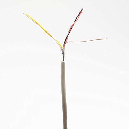 SeKi Telefonkabel 2x2x0,6mm J-Y(ST) Y 25m rund für Unterputzmontage, Fernmelde-Installationsleitung 4-adrig