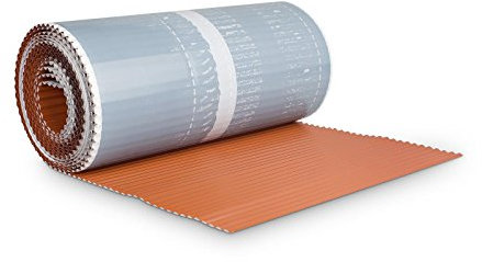 BMD Kaminanschlussband | 6 Farben | 300 mm x 5 m | ziegelrot RAL 8004 | Wandanschlussband | UV-beständig | Butylkleber selbstklebend | Schornstein | Dachfenster | Erker | Kamin | Dach | Wand