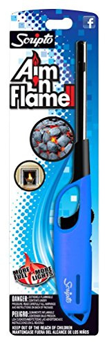 Scripto Multi Purpose Aim'n Flame II Lighter (Random Color)