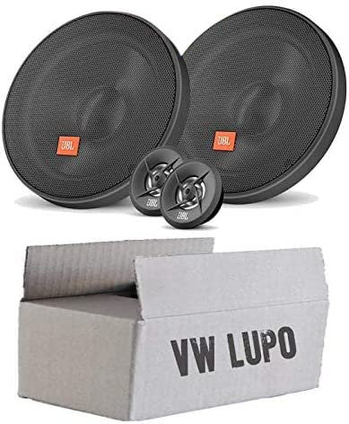 Lautsprecher Einbauset passend mit JBL Stage 2 64CFS 16,5cm System Auto Einbausatz für VW Lupo Front