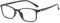 ANRRI Lunettes anti-lumière bleue - Monture légère - Filtre bleu - Pour jeux informatiques (Noir)