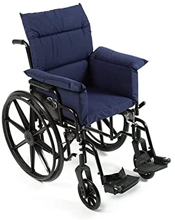 WANGXNCase Rollstuhlkissen Rollstuhlkissen mit Rücken- und Seitenteil, Ouding Komfortkissen Sitzkissen für Rollstuhl Bürostuhl Esszimmerstühle Sofa Gartenbank, Anti-Dekubitus