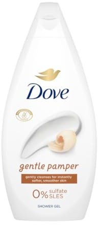 Dove Duschgel vård omsluter känslig rengöring för mjuk hud, 450 ml