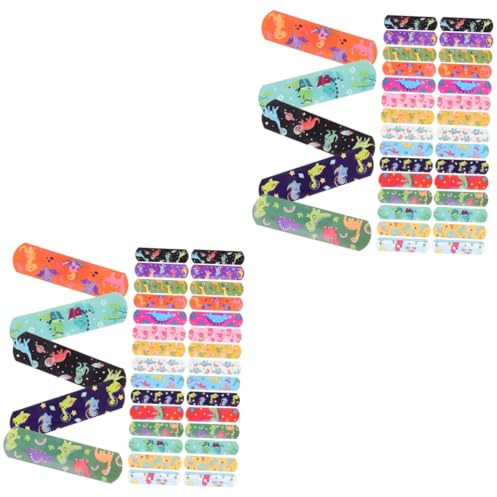 HAPINARY 300piezas Apósitos Adhesivos De Dibujos Animados Para Transpirables y Protección Efectiva Para Heridas Para Infantil