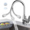 Hshenjhu Prolunga Rubinetto, Rompigetto Rubinetto Cucina 720°, Doccetta per Lavandino Cucina Antispruzzo, Doccino per Lavandino Regolabile, Universale Rubinetti Bagno, per Bagno