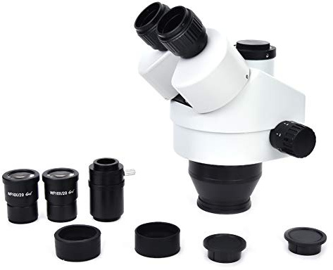 WF10X Trinocular Zoom Stereo Microscope Ultra-Wide Zoom Range 180X for Biological Research