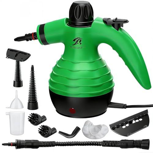MLMLANT Limpiador Vapor Portátil con 9 Accesorios