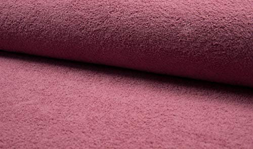 Tela de lana de rizo de Fabrics-city, pesada, tela a 2 lados, 2830