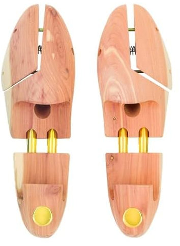 BY BNS CC Premium Schuhspanner aus Zedern-Holz, für Herren und Damen, hochwertige Schuhleisten, Schuhdehner, Shoe Tree für schöne Schuhe ohne Gehfalten, für Damen und Herren, Gr. 41/42