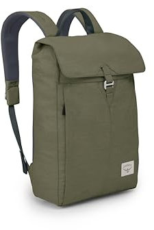 Osprey Arcane Flap Pack – Urbaner Lifestyle-Rucksack für den Alltag – Recyceltes Gewebe – Tagesrucksack - Earl Grey/Sandy Grey Heather O/S