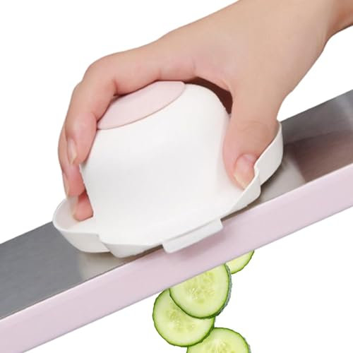 Genérico Protector de mano para cortadora - Protectores de dedos para cortar | Protector de dedos para rallador de verduras con aguja de acero, protectores de manos para rebanador de queso y ajo