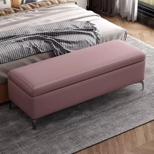 RTYHN Umkleidebank mit Gepolsterter Sitz Schuhbank Eingangsbank Wohnzimmer Fusshocker mit Stahlbeine Fitnessstudio Schuh Ablagebank