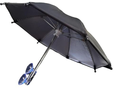 Waterproof Sucker Mobile Phone Sunshade Umbrella With Mount Suction Outdoor Cover Accessories Sun Phone Stands Phone D2L1