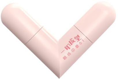 Sello delineador de ojos – Sello delineador de ojos de ala de doble extremo | Bolígrafos de maquillaje de secado rápido para mamá, esposa, hija, boda, uso diario