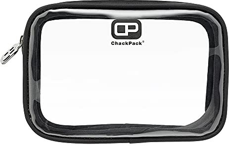 ChackPack Reisetasche durchsichtig Reise Handgepäck Kulturbeutel für Frauen und Männer Kosmetiktasche Für Frauen Wasserfeste Kulturtasche Stylisch Sling Bag für Arbeit Sport Spiele und Konzerte
