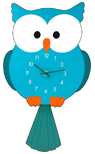 Pylônes, Wanduhr – Dancing Clock Eule