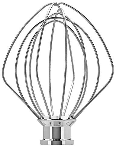 KitchenAid KSM5THFBSS Batteur plat en acier inoxydable – Tête inclinable de 5 litres – Acier inoxydable