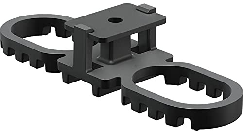 KARLE & RUBNER 7031 K&R Terraflex Pro N6 mit Schraube C1 4,2x50mm für Holz-Unterkonstruktion, schwarz