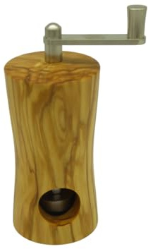 Holz Muskatmühlen Unikate handgemacht aus Edelhölzern | handgedrechselt | kleine Ausführung | manuell | tolle Geschenkidee (Olive 2)