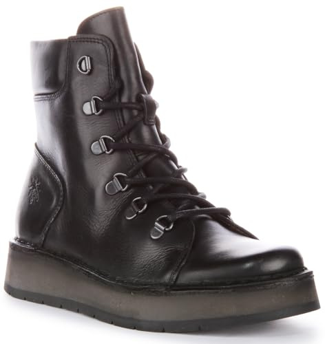 Fly London Damen Roxy094fly Wanderstiefel, Schwarz, 40 EU
