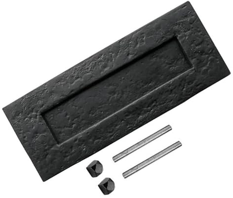 TERF® 250 mm x 75 mm, traditioneller Vintage-Stil, Antik-Schwarz, 250 mm x 75 mm, inkl. Befestigungsschraube