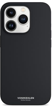 VONMÄHLEN Soft Silicone Case Kompatibel mit iPhone 14 Pro & MagSafe - Weiche Silikonhandyhülle aus recycelten Materialien - Handyhülle mit Mikrofaserfutter und Kamera-Displayschutz