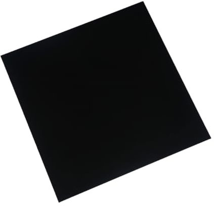 Feuilles acryliques Feuille Acrylique 200X200Mm Feuilles Noires 2Pcs Épaisseur 2-10Mm pour Gravure Signes Projets Artisanat Peinture 5Mm