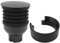Cafetera Monodosis, Cafetera Monodosis para M Inder 2 en Función Cafetera Soplador de Granos con Fuelle de Silicona Dosificador de café Monodosis de 58 Mm (anillo negro)
