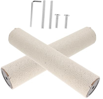 TOYANDONA Ersatzpfosten Für Katzenkratzbäume Sisal-stämme Mit Schrauben Einfache Montage Und Austausch Für Kratzbäume Indoor-nachfüllteil Für Katzenmöbel