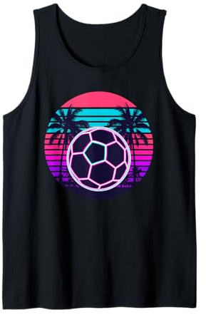 Retro Playa Palma Balón De Fútbol Football Camiseta sin Mangas