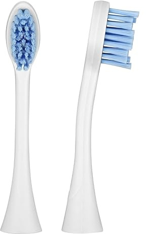 Curaprox Hydrosonic Bürstenköpfe CHS 200 Sensitive Duo – Für sanfte Zahnfleischpflege & effektive Reinigung | Ersatzköpfe für Schallzahnbürsten, 2er-Pack | Schweiz
