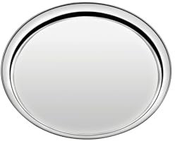 Tramontina Vassoio rotondo in Acciaio Inox 40 cm