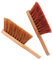 COTTAM Soft & Firm Hand Brushes (Pack of 2) - 100% Natural Soft Coco & Stiff Bassine Bristle With Wooden Handles
