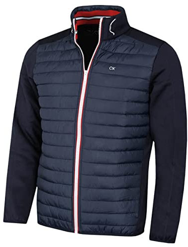 Calvin Klein Mens Hybrid Jacket - Navy - M