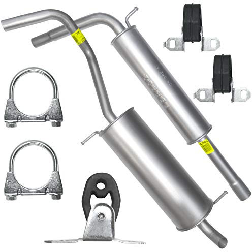 Auspuffanlage Schalldämpferset Auspuff für 1.2 12V 1.2i Ibiza 3 III 6L Fabia 1 I 6Y Polo 4 IV 9N