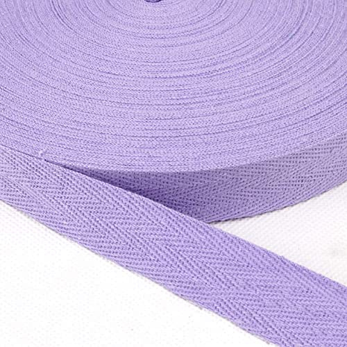 Nastro di cotone diagonale, 25 iarde x 20mm Nastro per bordi Nastro in twill Nastro per cuciture Nastro in cotone Nastro tessile Nastro a spina di pesce Nastro in twill Nastro per bandiere Nastro in