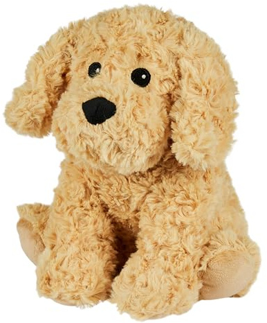 Warmies Plüsch Cockapoo Mikrowellen-Wärmekissen, beschwertes Heizkissen mit französischem Lavendelduft, kuschelig weiches Wärmekissen, geeignet für Erwachsene und Kinder