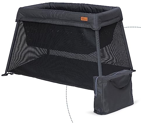 Kompaktes Baby-Reisebett mit Matratze von Baby Elegance | Leichtes, faltbares Kinderbett mit Stubenwagen & Netzseiten | Ideales tragbares Babybett & Kleinkind-Reisebett für bis zu 15 kg