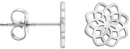 SOFIA MILANI - Damörhängen i 925 Silver - Stiftörhänge med Blommor - E2116