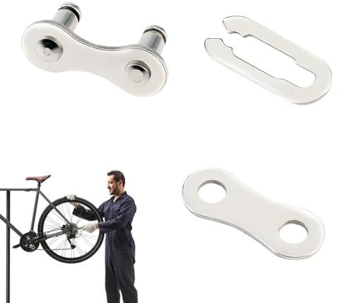 Maillon De Chaîne De Vélo Réutilisable Maillon Manquant De Vélo Connecteur De Maillon De Chaîne Maillons De Réparation Rapides Maillon Principal De Chaîne Manquant Fiable