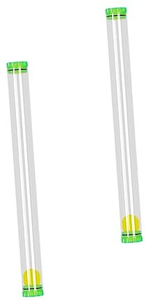 Anneome 2pcs Pvc Fishing Float Storage Tubes Shock-proof Fishing Floats Organizer Tubes Outdoor Equipment Accessory Random Color