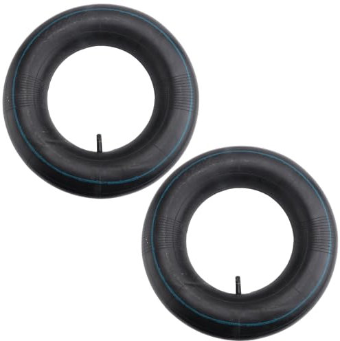 Fcuajdkq Paquete de 2 cámaras de aire de 4,80/4,00 a 8 pulgadas para cortadoras, carros de mano, carretillas, carros y más