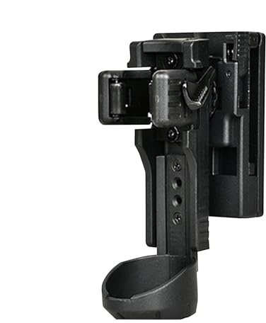 Taschenlampen-Holster – vielseitiger Taschenlampen-Gürtelhalter, drehbarer Taschenlampen-Halter, tragbare leichte Tragetasche, Taschenlampentasche für Sheriffs Security Guard