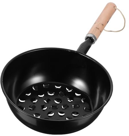 CANIGHT Chimney Starter Canister Starter Pot Chimney Lighter Basket Camping Burners Pot Outdoor Barbecue Brazier Handle