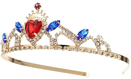 CALLARON Tiara Für Junge Mädchen Mädchen Prinzessin Tiara-stirnband Strass Haarreifen Glitzer-tiara Geburtstagstiara Diadem Kopfschmuck Hochzeit Party