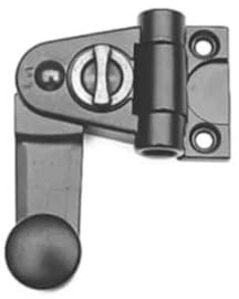 Kit Base UNICA AGB per Spagnoletta a 1 o 2 Ante | Sistema di Chiusura per Infissi in Legno o Alluminio | Mod. 593 | AERREGI (Spagnoletta Ridotta)