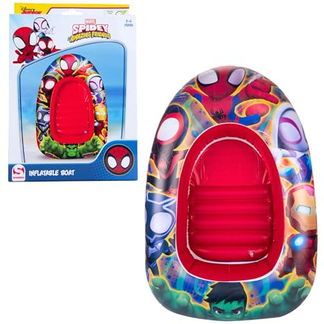 Marvel Spidey Barca Gonfiabile, Materassino Da Piscina, Barca Gonfiabile, Galleggiante Per Bambini, Amaca Acquatica, Materassino Da Spiaggia, Sedia Ad Acqua