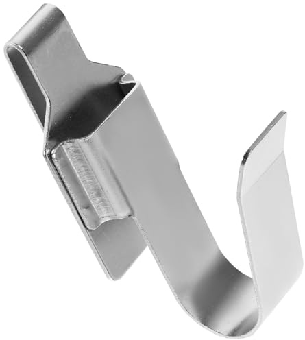 SEWACC Portaherramientas de Acero Plata para Cinturón, Gancho para Colgar Herramientas Inalámbricas, Soporte Resistente para Taladro y Atornillador Batería