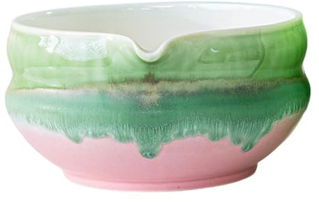 Bvdfgk Tazón de Matcha de, Utensilios para El Hogar, Artículos Esenciales, Tazón de Té para Té, Agua Fría Y, Rosa, Individual