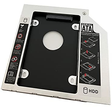 DY-tech 2nd Hard Drive HDD SSD Optical Bay Caddy Frame Tray for ASUS X555L X555LA K555L Q551L R554L R556L GUC0N